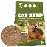 Cat Step Наполнитель комкующийся растительный Olive Original