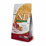 Фармина Farmina N&D Low Grain Cat Chicken & Pomegranateкорм для взрослых кошек со спельтой, овсом, курицей и гранатом