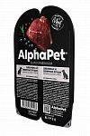 AlphaPet Superpremium влажный корм для взрослых собак, оленина и северные ягоды