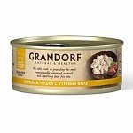 Grandorf Грандорф консервы к для кошек, куриная грудка с утиным филе 70г