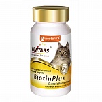 Unitabs BiotinPlus витаминно-минеральный комплекс для кошек, здоровье кожи и шерсти, 120 таб.