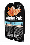 AlphaPet Superpremium паштет для взрослых кошек, лосось