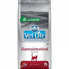 Farmina Vet Life Cat Gastrointestinal Фармина сухой корм для кошек при заболеваниях ЖКТ