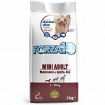 Forza10 Mini adult maintenance  24/12 Форза сухой полнорационный корм для собак мини пород с ягнёнком