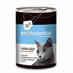 ProBalance консервы для кошек Sterilized, 415 г