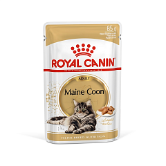 Royal Canin Maine Coon Adult влажный корм для кошек мейн-кун, соус