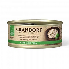 Grandorf Грандорф консервы для кошек куриная грудка 70г