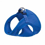 Triol Триол комплект мягкая шлейка-жилетка и поводок нейлоновый синий XS, обхват груди 300мм, арт. 11361008