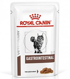 Royal Canin Gastrointestinal Роял Канин влажный корм для кошек при нарушении пищеварения, соус