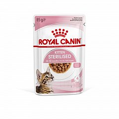 Royal Canin Kitten Sterilised влажный корм для стерилизованных котят, соус
